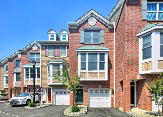 Attached, Exterior, Facade, Brick Facade, Rowhouse