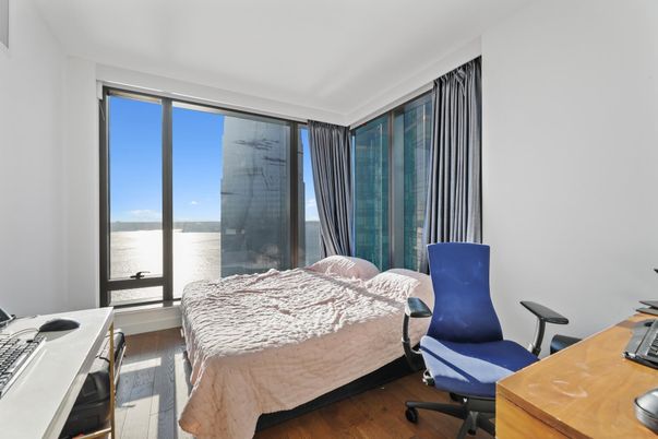 Bedroom, Home Office, Interior, Water, Wood Texture Flooring