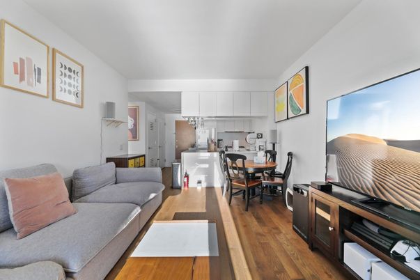 Dining room, Interior, Kitchen, Living room, Wood Texture Flooring
