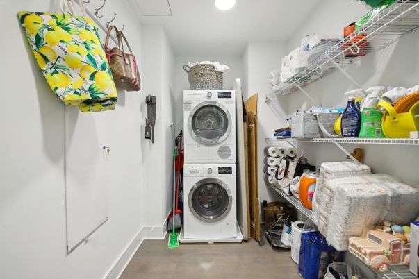 Interior, Recessed Lighting, Utility Closets, Washer