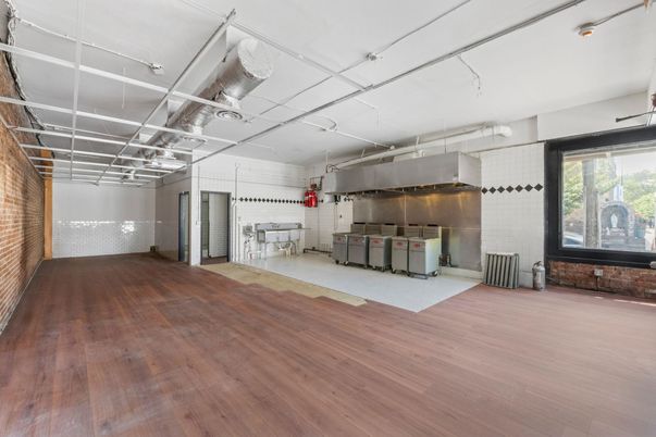 Empty room, Interior, Kitchen, Wood Texture Flooring