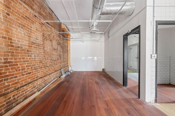 Interior, Stone Walls, Wood Texture Flooring