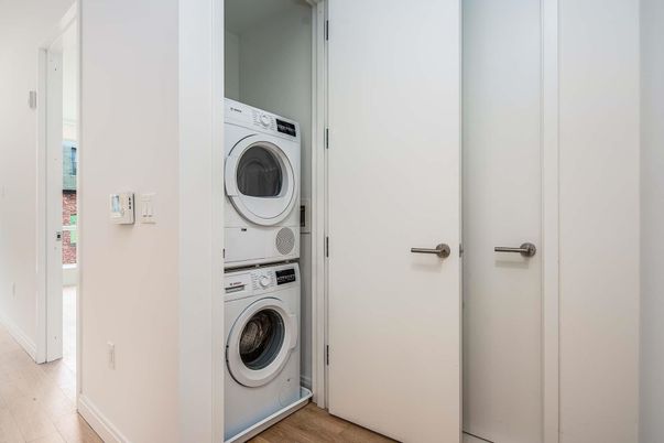 Interior, Utility Closets, Washer, Wood Texture Flooring