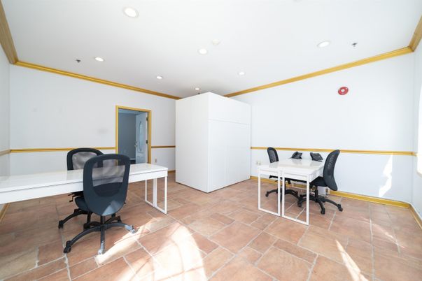 Home Office, Interior, Recessed Lighting