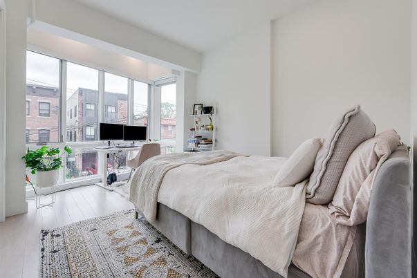 Bedroom, Home Office, Interior, Wood Texture Flooring