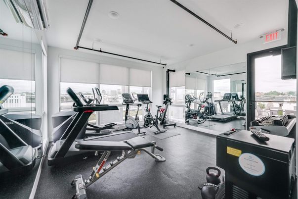 Fitness Equipment, Gym, Interior