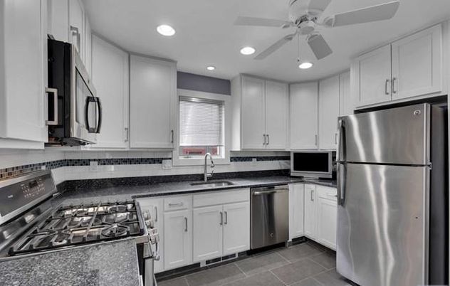 Interior, Kitchen, Recessed Lighting, Stainless Steel Appliances
