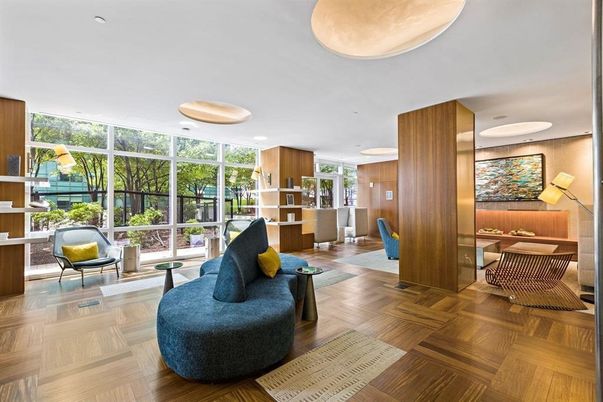 Interior, Living room, Recessed Lighting, Wood Texture Flooring, Wooden Walls