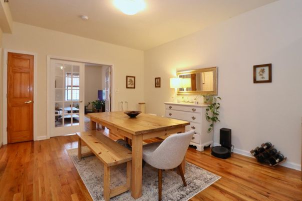 Dining room, Interior, Wood Texture Flooring