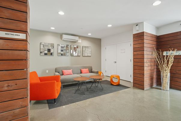 Interior, Living room, Recessed Lighting, Wooden Walls