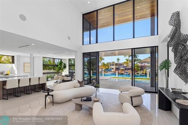 Interior, Living room, Recessed Lighting, Wooden Ceilings