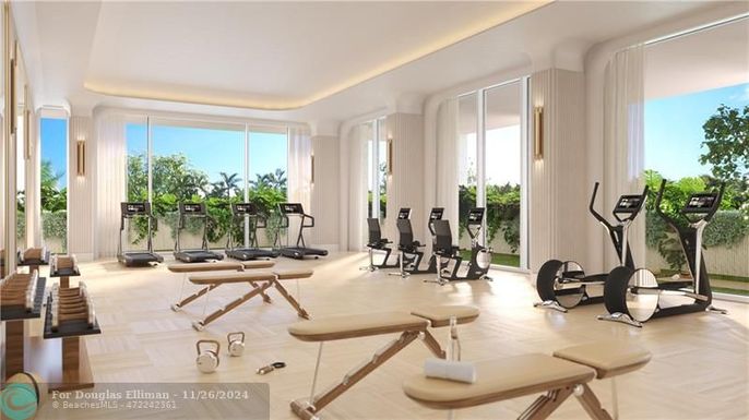Fitness Equipment, Gym, Interior, Wood Texture Flooring