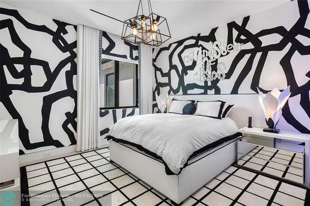 Bedroom, Interior, Pendant Lights