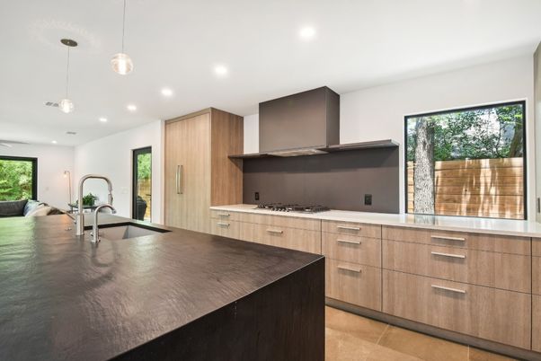Interior, Kitchen, Pendant Lights, Recessed Lighting