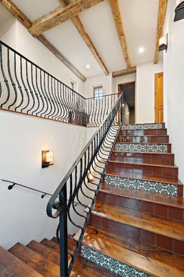 Interior, Recessed Lighting, Wooden Beams