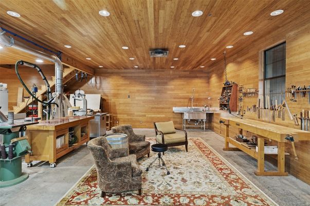 Interior, Recessed Lighting, Wooden Ceilings, Wooden Walls
