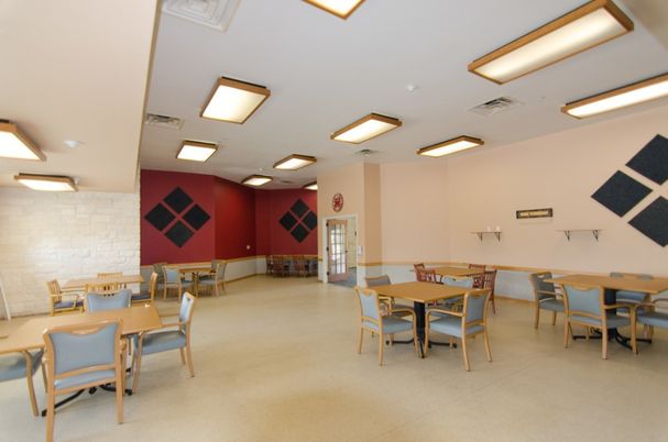 Dining room, Interior, Stone Walls