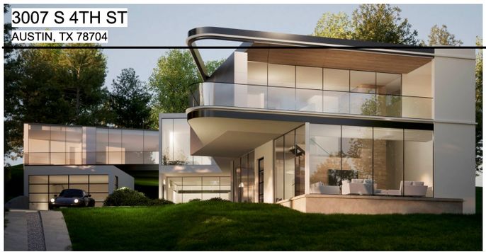 Attached, Exterior, Facade, Modern