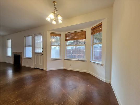 Chandelier, Empty room, Interior