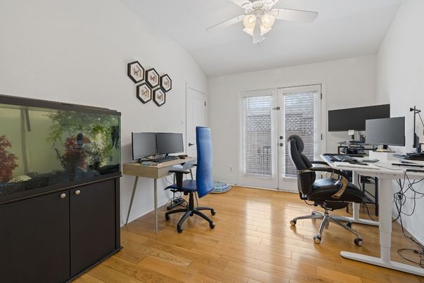 Home Office, Interior, Wood Texture Flooring