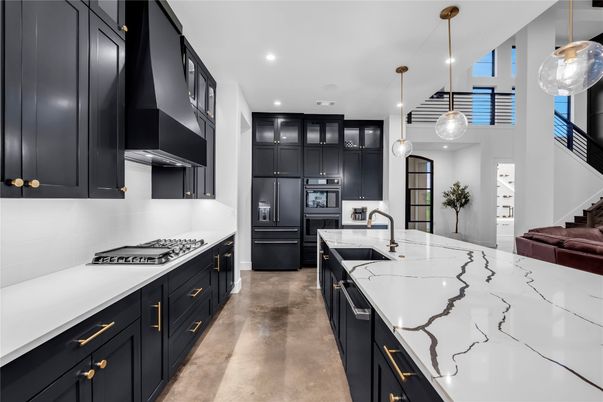Interior, Kitchen, Pendant Lights, Recessed Lighting
