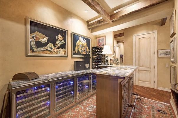 Interior, Recessed Lighting, Wooden Beams, Wood Texture Flooring