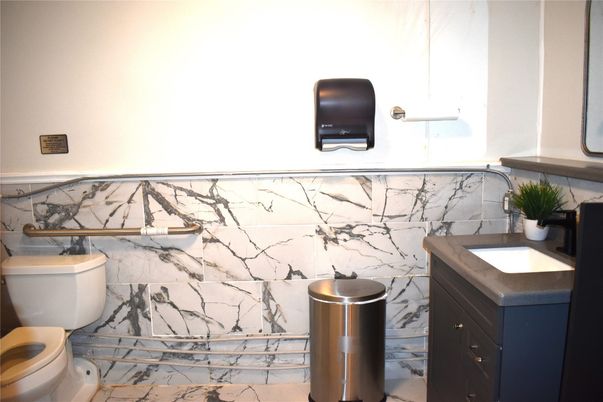 Bathroom, Interior, Marble Walls