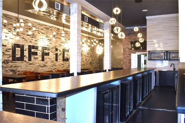 Interior, Pendant Lights, Stone Walls
