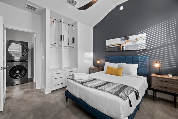 Bedroom, Interior, Washer