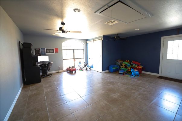 Home Office, Interior, Recessed Lighting