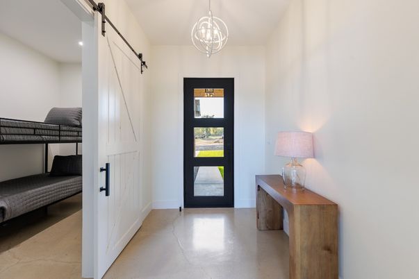 Bedroom, Interior, Pendant Lights