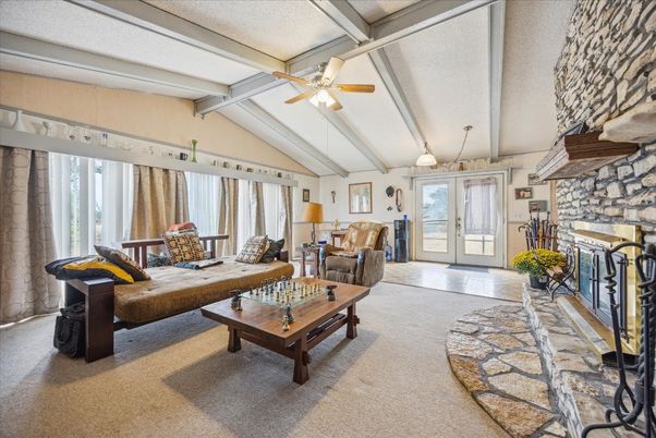Fireplace, Interior, Living room