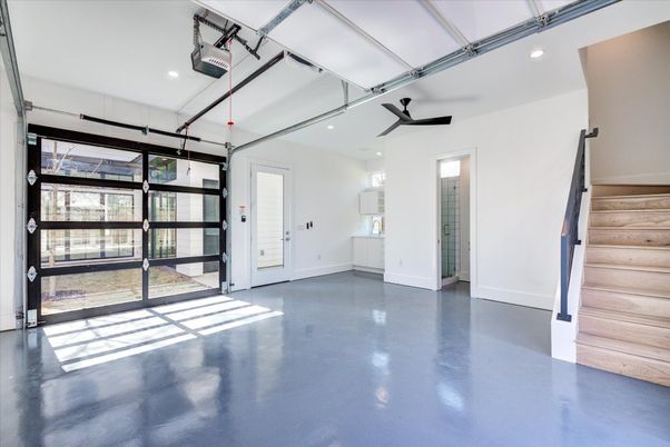 Garage, Interior, Recessed Lighting