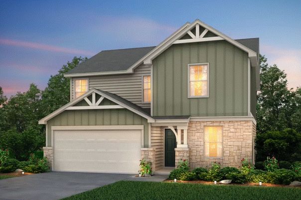 Attached, Exterior, Facade, Brick Traditional
