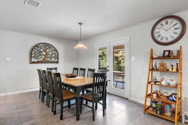 Dining room, Interior, Pendant Lights