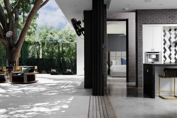 Exterior, Recessed Lighting