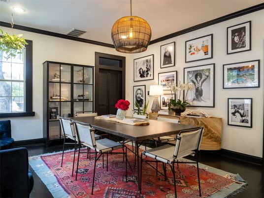 Dining room, Interior, Pendant Lights, Recessed Lighting