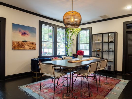 Dining room, Interior, Pendant Lights, Recessed Lighting