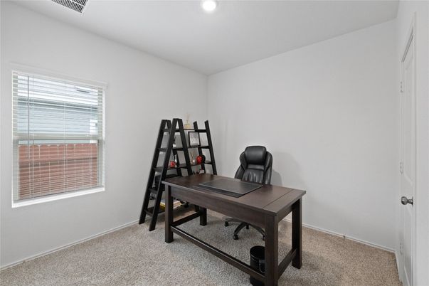 Home Office, Interior, Recessed Lighting