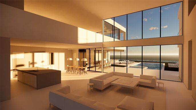 Dining room, Interior, Living room, Water