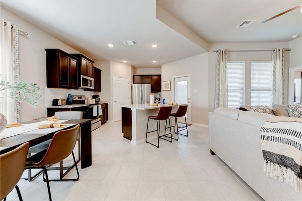 Interior, Kitchen, Living room, Recessed Lighting, Stainless Steel Appliances