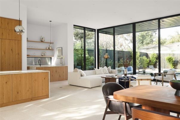 Dining room, Interior, Kitchen, Living room, Pendant Lights