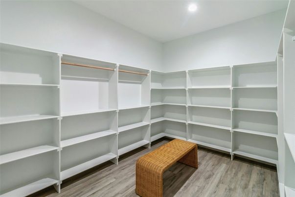 Interior, Recessed Lighting, Walk-in Closets, Wood Texture Flooring