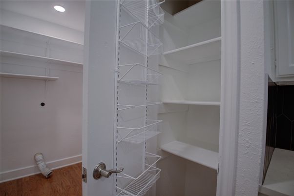 Interior, Recessed Lighting, Walk-in Closets, Wood Texture Flooring