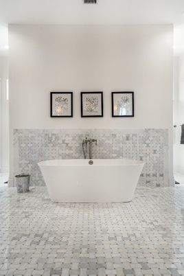 Bathroom, Free Standing Baths, Interior, Recessed Lighting