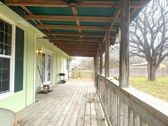 Exterior, Wood Texture Flooring