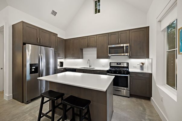 Interior, Kitchen, Stainless Steel Appliances