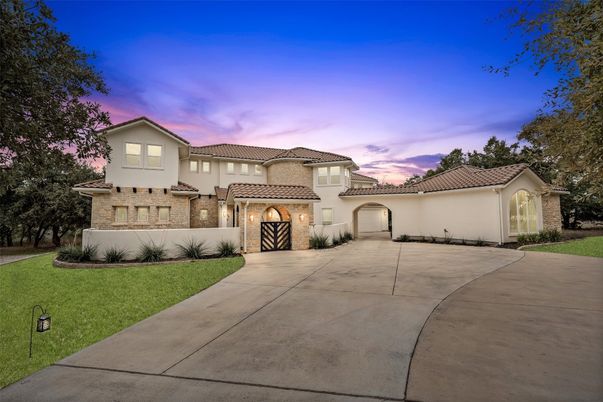 Attached, Backyard, Exterior, Facade, Mediterranean