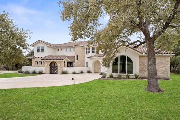 Backyard, Exterior, Facade, Mediterranean