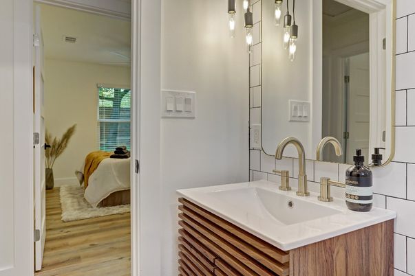 Bathroom, Bedroom, Interior, Wood Texture Flooring